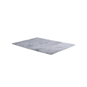 5 x 7 Feet Modern Rectangular Soft Shag Area Rug for Living Room Bedroom-Gray - Color: Gray