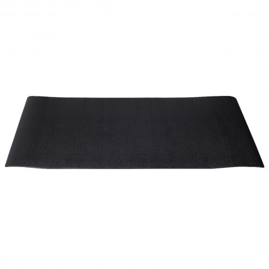 47/59/78 Inch Long Thicken Equipment Mat for Home and Gym Use-47 x 24 x 0.3 inches - Color: Black - Size: 47 x 24 x 0.3 inches - Image 3